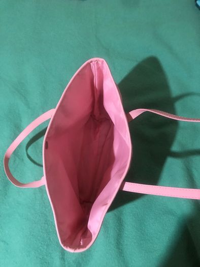 Pink rose shopper bag