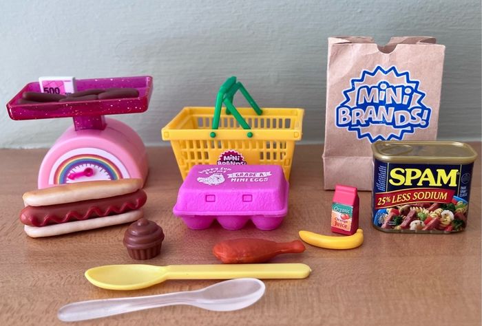Dolls Grocery Shopping Accessories