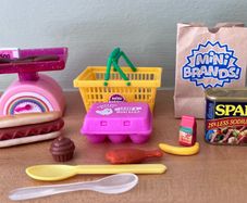 Dolls Grocery Shopping Accessories
