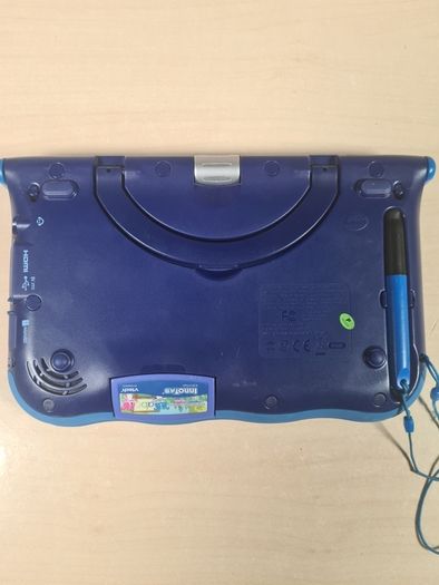 VTECH INNOTAB MAX kids learning tablet console blue with pen and one game cartridge