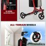 Can post 3 wheel rollator walker Image 2