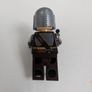 100% Lego LEGO Star Wars Mandalorian with Blaster, Jet Pack, Helmet, & Silver Beskar Armor Image 2