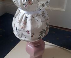 Lamp with matching shade