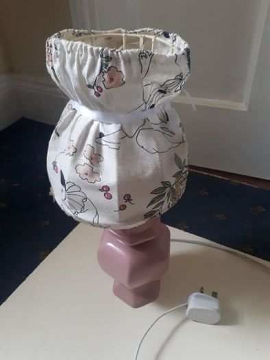 Lamp with matching shade