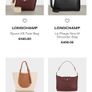 Genuine Longchamp 100% leather red shoulder bag Image 4