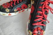 Retro Flower Sneakers