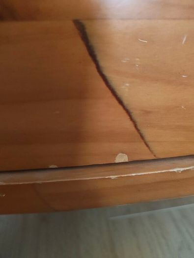 beautiful vintage solid wooden tall boy chest of drawers