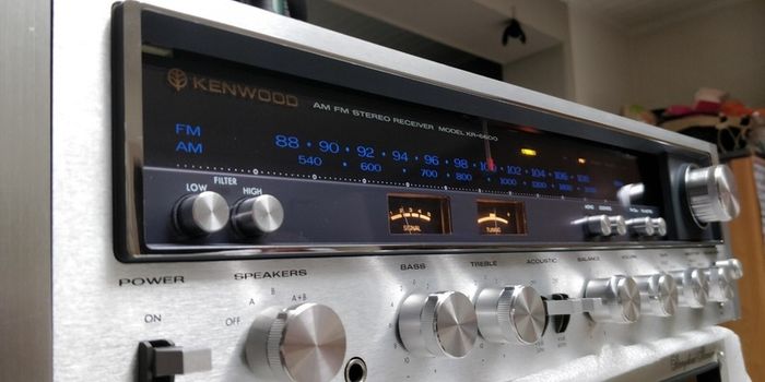 Hifi Gold from the Japanese Golden era 1970s STUNNING condition Rare Kenwood KR-6600 Monster receiver huge power 80W  Runs 3xpairs  of speakers immaculate fully serviced and pots all cleaned