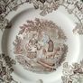 RARE Early 1900' Copeland Spode England  Dinner Plate Image 2