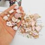 20 Pack Pink Enamel Paint Metal Charms Bulk Handmade Earrings Bracelets Necklaces Pendants Findings DIY Arts Projects Jewellery Making (FREE POSTAGE) Image 5
