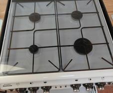 Gas Cooker with Electric Grill