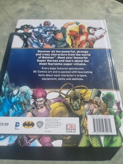 Batman Character Encyclopedia by Matthew K. Manning Hardcover 2016