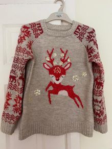 Girls Christmas Jumper - see 2 pics