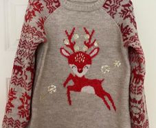 Girls Christmas Jumper - see 2 pics