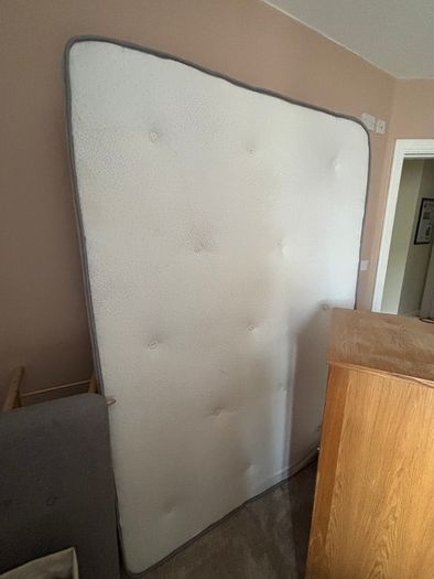 Free double mattress for collection