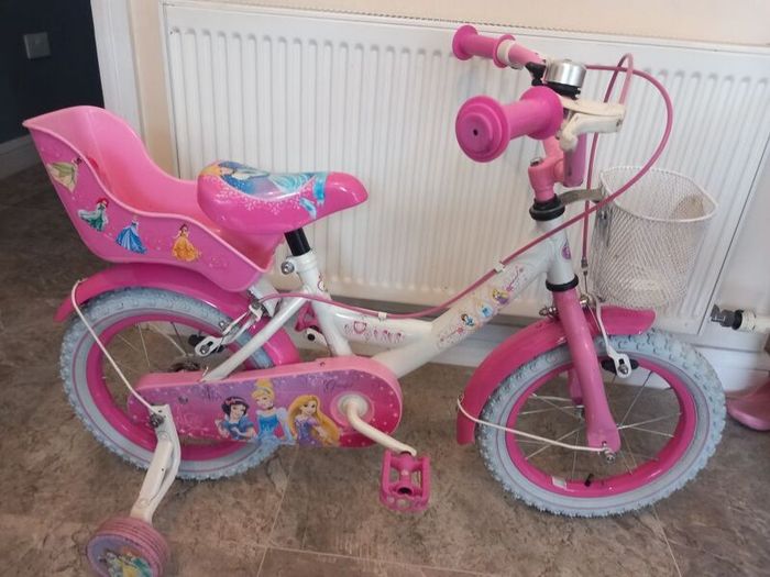 Disney Princess Kids bike size 14 inch wheels