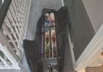 skis,boots,poll,travel bag