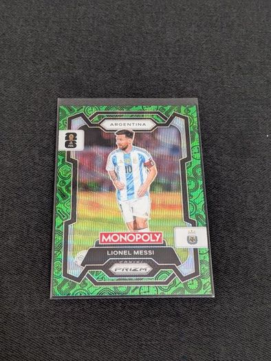 Monopoly Prizm Fifa World Cup 2026 Four Corners Green Wave Lionel Messi Argentina