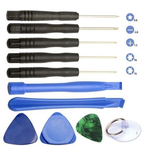 11pcs/set Cell Phones Opening Repair Pry Tool Kit Screwdrivers iPhone Samsung