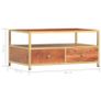 Coffee Table 90x50x40 cm Solid Acacia Wood Image 6
