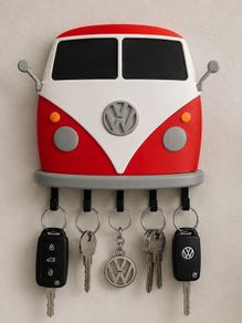 VW Camper Van Wall-Mounted Key Holder