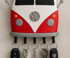 VW Camper Van Wall-Mounted Key Holder