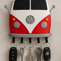 VW Camper Van Wall-Mounted Key Holder
