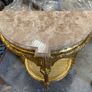 Carved wood gilt console table Image 2