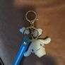 sanrio cinnamon roll bag charm/keyring Image 2