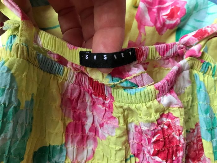 Sisley girls summer dress