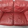 Natuzzi Leather sofa/couch and armchair Image 5