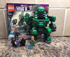 Marvel what if Lego captain carter & the hydra stomper & various captain Americas !!