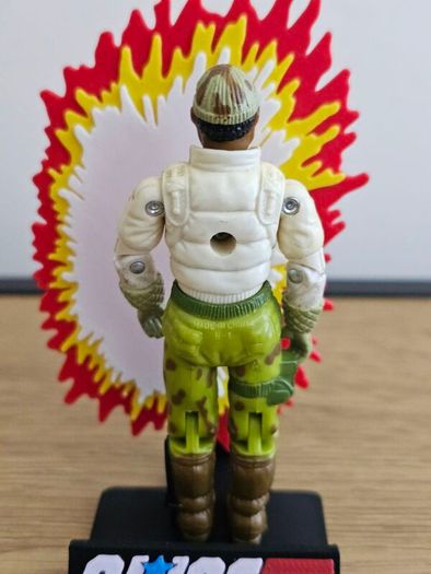 Vintage G.I. Joe 1989 Stalker Actions Figure Collectable 1980s toys