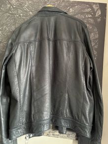 All saints men's leather jacket