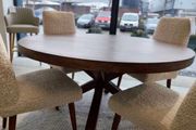 Round Dining Table, Ex Display Like New