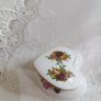 Royal Albert Old Country Roses Floral Heart Ornament Image 4