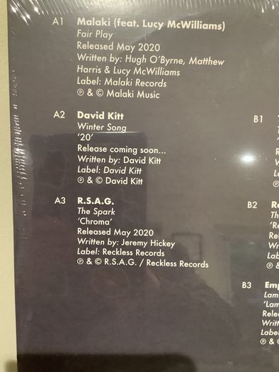 Seventh volume of Dublin vinyl