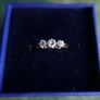 Vintage 9Ct Yellow Gold 375 Cocktail  Ring 1,14g size J Image 3