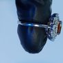 Citrine 0.7 ct Ring 925 Silver New Image 5