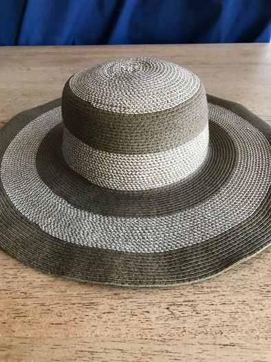 Brown /Beige Stripe Design Hat
