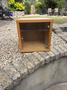Glass front small Cabinet