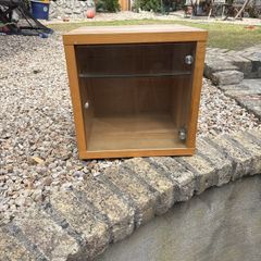 Glass front small Cabinet