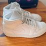 Air Jordan 1 Mid Triple White Size UK 8.5 (EUR 43) Image 3