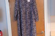 Monkl Animal  Print  Dress.  S. L- 14-16.  B.N.W.T.