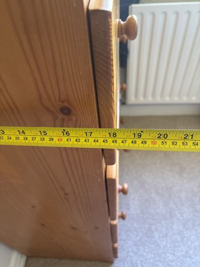 pine drawers