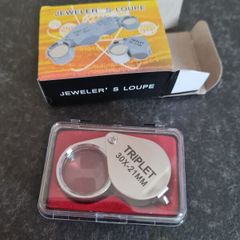 30X - 21mm Jewellers Magnifing Loupe