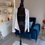 Ladies White Cardigan from Primark Size Xs UK 6-8 / EU 34-36 Image 4