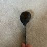 Vintage Carved Serving Spoon Image 3