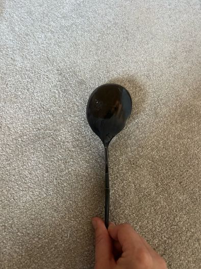 Vintage Carved Serving Spoon