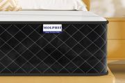 10 Inch Single Mattress Firmness H3 &amp; H4, OEKO-TEX Certified Hybrid Single Bed Mattresses, 7-Zone Memory Foam Mattress with Pocket Sprung for Body Support &amp; Pressure Relief - 90x190x25cm